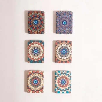 Nevamel 12 Adet Büyüteçli Dikdörtgen Cep Aynası