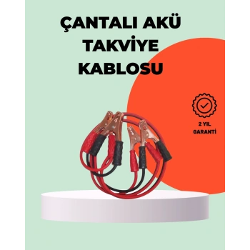 Nevamel® 1200A Takviye Kablosu Araç Acil Yardım 2 Metre Güçlü Maşa