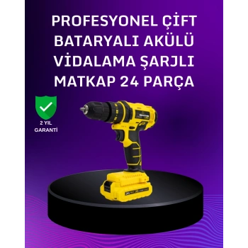 Nevamel® 12V Akülü Matkap | 20-30 Nm Tork Çift Hız Ayarı ve LED Işık