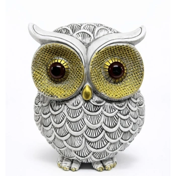 Nevamel® 19x16 cm Polyester Baykuş Figürü