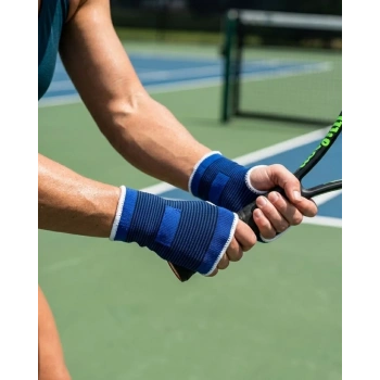 Nevamel® 2 Adet Sporcu Bilek Desteği Esnek Nefes Alabilir Örgü Tasarım