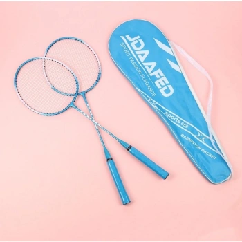 Nevamel 2li Badminton Raket Seti