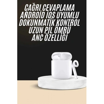 Nevamel 2. Nesil Bluetooth Android ve İOS Uyumlu Kablosuz Kulaklık Çağrı Cevaplama