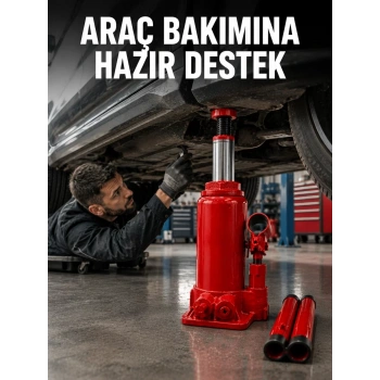 Nevamel® 2 Ton Hidrolik Kaldırma Gücü ile Güvenli Araç Desteği