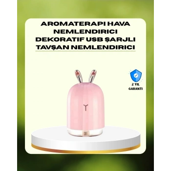 Nevamel 200 ml Ultrasonik Aroma Difüzör ve Hava Nemlendirici Gece Lambalı
