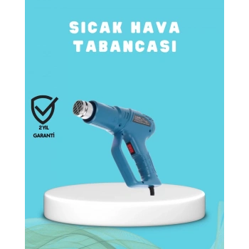 Nevamel® 2000W Sıcak Hava Üfleme Tabancası Seramik Rezistanslı Profesyonel