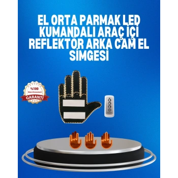 Nevamel 2025 Orijinal LED El Park Uyarı Sistemi Uzaktan Kumandalı