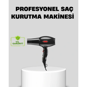 Nevamel® 2200 Watt Profesyonel Saç Kurutma Makinesi AC Motorlu Yüksek Performanslı