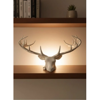 Nevamel® 25 cm Estetik Geyik Figürü Şık Ev Ofis Dekorasyonu