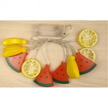 Nevamel 2m 10 Led Karışık Meyveler Şekilli Işık