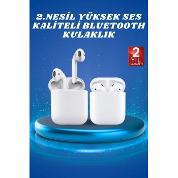 Nevamel 2.Nesil Yeni Model TWS Bluetooth Kulaklık Dokunmatik Kontrol Yüksek Ses Kaliteli
