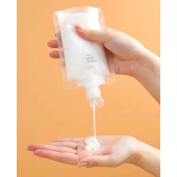 Nevamel 3 Adet 100ml Krem Şampuan Kabı Tekrar Kullanılabilir Set