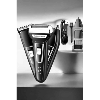 Nevamel 3 Başlıklı Kulak Ve Burun Tıraş Makinesi Erkeklere Özel