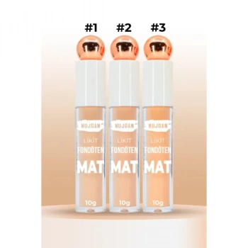 Nevamel® 3lü Mat Bitişli Likit Fondöten Seti