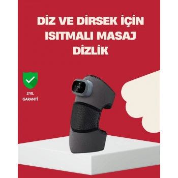 Nevamel® 3 Seviyeli Titreşimli Isıtmalı Diz Bakım Masaj Cihazı