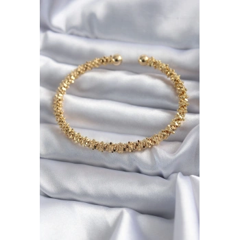 Nevamel® 316L Çelik Gold Renk Kadın Bileklik 5886