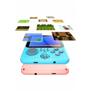 Nevamel 3.5 İnç Mini Atari Taşınabilir Oyun Konsolu 666 Adet Retro Oyun