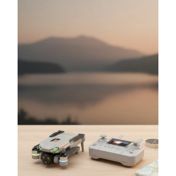 Nevamel® 360° Takla ve Çift Kamera Özellikli Hobi Drone