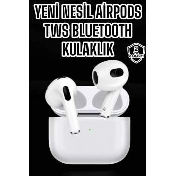 Nevamel 3.Nesil TWS Bluetooth Kulaklık Mikrofonlu ANC Özelliği Dokunmatik Kontrol