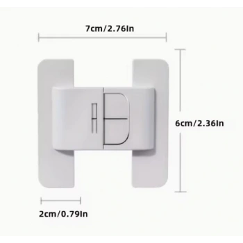 Nevamel 4 Adet Buzdolabı Çekmece ve Dolap Kapağı Çocuk Kilidi