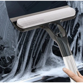 Nevamel 4 in 1 Spreyli Çek Çekli Camsil ve Fırça Aparatı