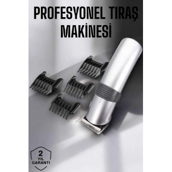 Nevamel 4 Taraklı Taşınabilir Profesyonel Saç ve Sakal Kesme Tıraş Makinesi