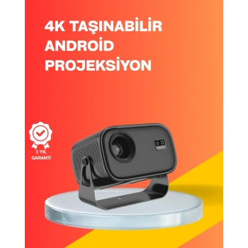 Nevamel 4000 Lümen Parlaklık Değerine Sahip Ev ve Ofis Projektör