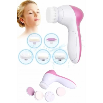 Nevamel 5 Başlıklı Cilt Temizleme Cihazı Ultra Kaliteli Yumuşak Kırşıklık Karşıtı