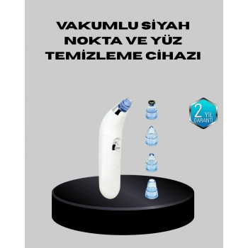 Nevamel® 5 Kademeli Vakumlu Gözenek Temizleyici – Su Geçirmez ve Taşınabilir Siyah Nokta Cihazı