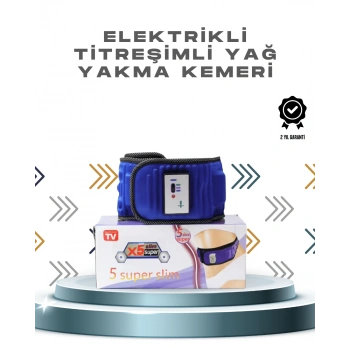 Nevamel 5 Motorlu Manyetik Masaj Kemeri – Bel Kalça ve Bacak İçin Zayıflama