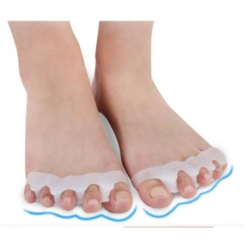 Nevamel 5 Parmak Ayıran Geçmeli Makara Beyaz Renk