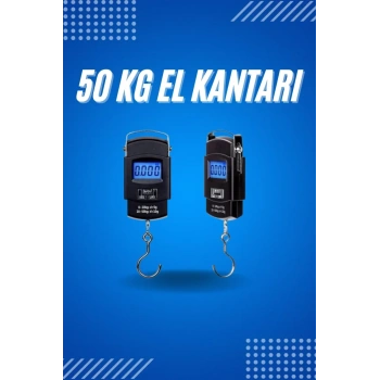 Nevamel® 50 Kg Dijital El Terazisi Cep Tartısı El Kantarı Terazi