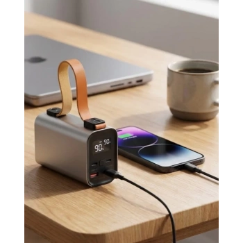 Nevamel® 50000mAh Yüksek Kapasiteli Power Bank Çoklu Çıkışlı Fast Charge