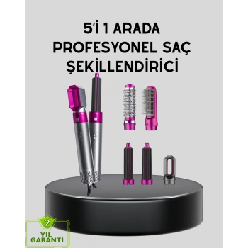 Nevamel 5’i 1 Arada Saç Şekillendirme Makinesi Hızlı Kuruma ve Kuaför Kalitesinde Sonuç