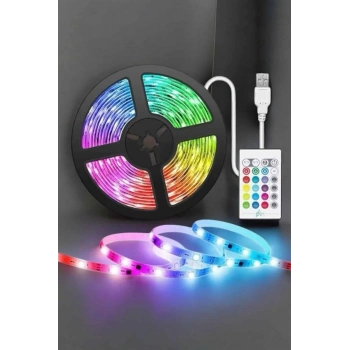 Nevamel 5M RGB Işıklı Her Ortama Uygun Led Işık