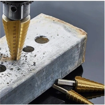 Nevamel 6 Parça Kademeli Matkap Ucu Seti