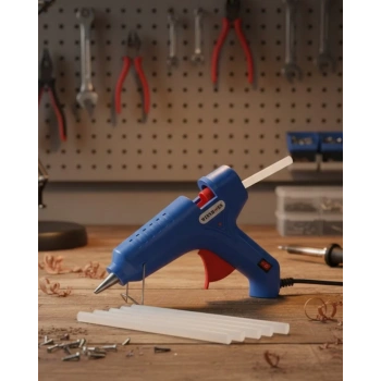 Nevamel® 60 W Silikon Tabancası 11 mm Silikon Uyumlu 5 Adet Hediye Silikon