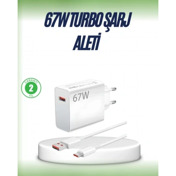 Nevamel® 67 Watt Çift Turbo Şarj Adaptörü  Reno 4 5 6 Uyumlu