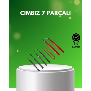 Nevamel® 7 Parça Hassas Çelik Cımbız Seti Elektronik ve Saat Tamiri İçin