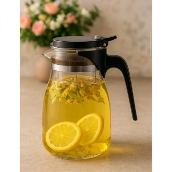 Nevamel 900 ml Süzgeçli Cam Sürahi