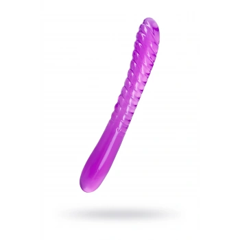 Nevamel® A-Toys Çift Taraflı Jel Dildo Frica, Tpe, Mor, 23 Cm