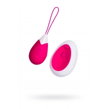 Nevamel® A-Toys Eggo Uzaktan Kumandalı Vibratörü, Silikon, Pembe, 6 Cm