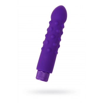 Nevamel® A-Toys Gerçekçi Olmayan Vibratör, Silikon, Mor, 17 Cm