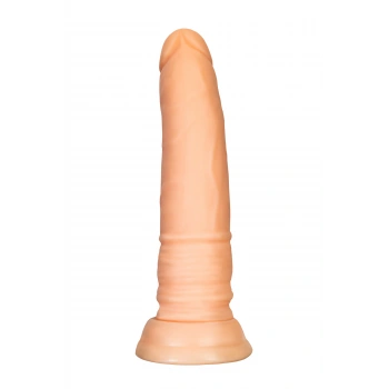Nevamel® A-Toys Krip Realistik Dildo, Tpe, Ten, 18 Cm