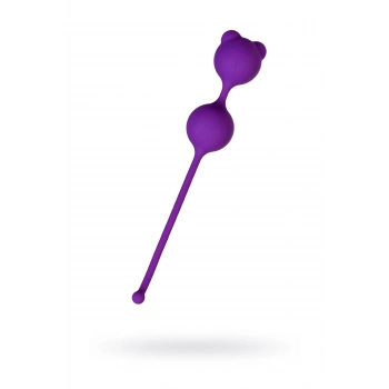 Nevamel® A-Toys Meeko Vajinal Topları, Silikon, Mor, 16,4 Cm, Ø 2,7 Cm