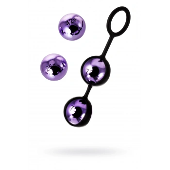 Nevamel® A-Toys Vender Vajinal Topları, Abs Plastik, Mor, 14,6 Cm