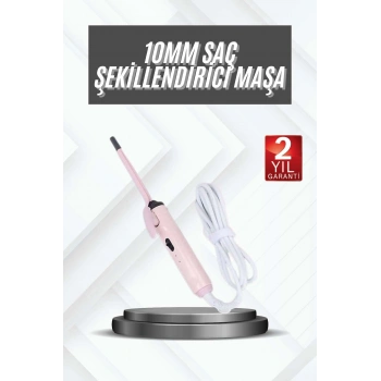 Nevamel® Afro Dalga Kıvırcık İnce Saç Maşası 10MM Saç Şekillendirici