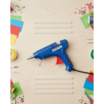 Nevamel® Ağır Hizmet Tipi 100 W Silikon Tabancası 11 mm Uyumlu 5 Silikon Hediyeli