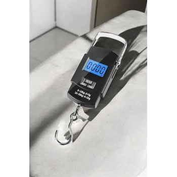 Nevamel Ağırlık Ölçer 50 Kg El Terazisi El Kantarı Pilli Led Ekran