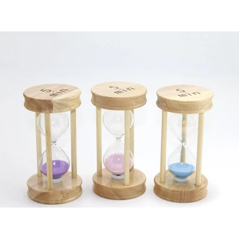 Nevamel Ahşap Kum Saati 5 DK